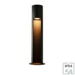 Sokkellamp Toulouse | GU10 fitting | IP54 | Mat zwart, Verzenden, Minder dan 50 watt, Overige typen, Nieuw