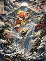 Makayhos - [Canvas] Magikarp – Thunder Ascension, Nieuw