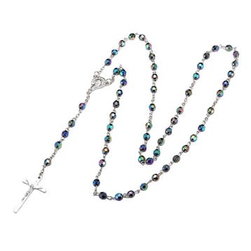 Fako Bijoux - Ketting - Rozenkrans - Multicolour, Verzenden, Nieuw