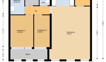 Te Huur 3 Kamer Appartement Leerparkpromenade In Dordrecht, Dordrecht, Direct bij eigenaar, Appartement, Zuid-Holland