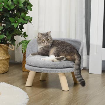 PawHut Scandinavisch Hond- en Kattenbed met Zacht Kussen - G, Verzenden, Nieuw