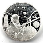 Rusland. Silver Proof .925 5 Oz. - 25 Roubles (Galileo) with