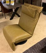 Relaxfauteuil INDI, Ophalen, Nieuw, Leer, 75 tot 100 cm