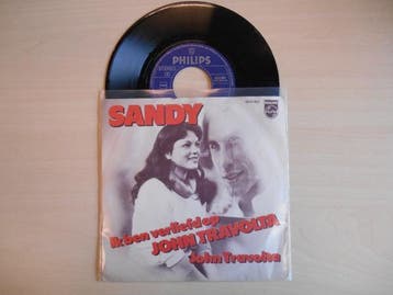 vinyl single 7 inch - Sandy - Ik Ben Verliefd Op John Tra..., Verzenden, Zo goed als nieuw, 7 inch, R&B en Soul