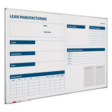 Whiteboard Productie verbeterbord - 60x90 cm, Ophalen of Verzenden, Nieuw in verpakking