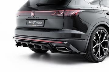 Maxton Diffuser Splitter Volkswagen Touareg R-Line Mk3, Verzenden