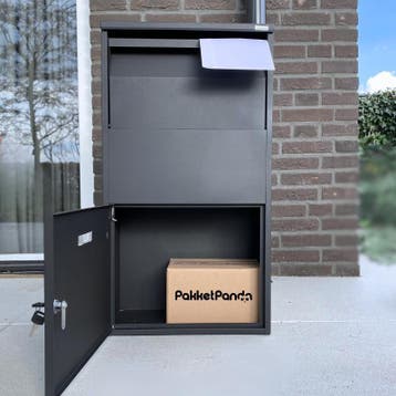 PakketPanda Pakketbrievenbus - Gratis verzonden, Ophalen of Verzenden, Nieuw, Rvs, Staande brievenbus