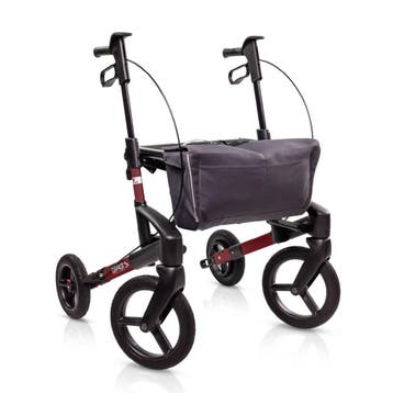 Topro Olympos ATR Slim Rollator Black Series – Rood M Slim, Ophalen of Verzenden, Nieuw