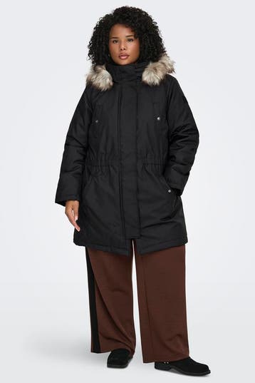 ONLY eco parka jas met bontkraag Maat:, Verzenden, Nieuw, Overige kleuren
