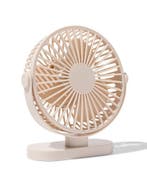 HEMA Bureauventilator 17.5cm beige, Verzenden, Nieuw