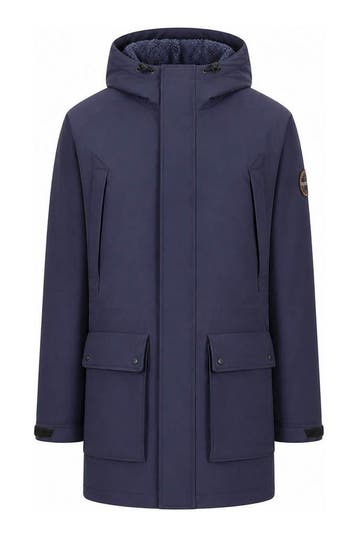 Napapijri Jas in maat XL Blauw, Kleding | Heren, Jassen | Winter, Verzenden, Zo goed als nieuw, Blauw, Napapijri