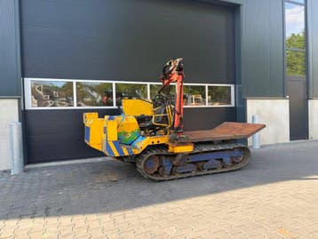 Veiling: Rupsdumper Yanmar Diesel met palfinger kraan, Ophalen