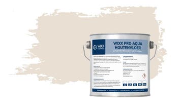 Wixx PRO Aqua Houtenvloer Satin RAL 9001 | Crèmewit 5L, Verzenden, Wit, Nieuw, Verf