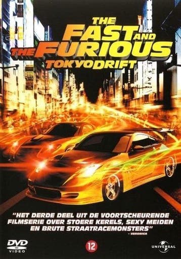 The fast and the furious - Tokyo drift (dvd tweedehands, Ophalen of Verzenden, Zo goed als nieuw