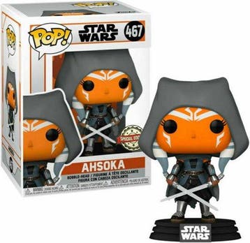 Funko Pop #467 The Mandalorian - POP N° 467 - Ahsoka Hooded, Verzenden, Nieuw