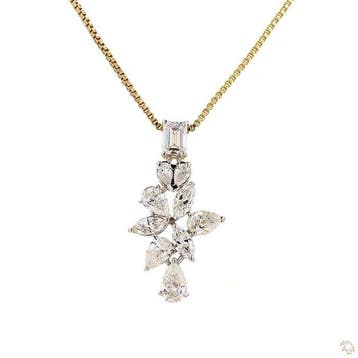 Zonder minimumprijs - Hanger - 14 karaat Geel goud - 2.49ct.