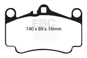 EBC 03-05 Porsche 911 (996) (Cast Iron Rotor only) 3.6, Ophalen of Verzenden, Nieuw