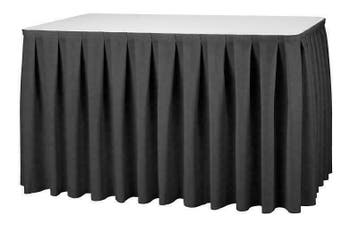 Tafelrok boxpleat met brede plooi diverse kleuren leverbaar, Zwart, Nieuw, Ophalen of Verzenden, Wasbaar