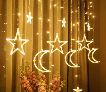 LED kerst lichtgordijn - 3 meter - 120 LEDs - Koppelbaar, Diversen, Kerst, Ophalen of Verzenden, Nieuw