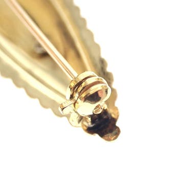 Antiek gouden broche; Filigrain, Ophalen of Verzenden, Gebruikt, Goud, Goud