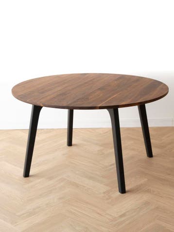 Ronde tafel notenhout | 140 cm | Vavivo, Huis en Inrichting, Tafels | Eettafels, Rond, Nieuw, Ophalen of Verzenden, Vijf personen of meer