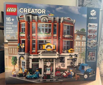 Lego Set - 10264 - Creator Expert - Corner Garage, Nieuw
