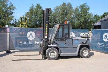 Veiling: Heftruck Hyster H6.00XL LPG 5820kg 4.6m 1988, Heftruck, Hyster, Meer dan 4000 kg, Ophalen