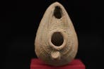 Byzantijns Terracotta Olielamp - 8.3 cm (Zonder