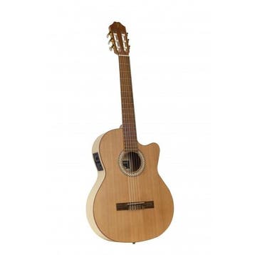 Juan Salvador 1CE OP klassieke gitaar, Verzenden, Nieuw