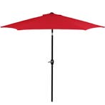 Parasol | Parasols | Kantelbaar | Met Ventilatie | Rood |, Ophalen of Verzenden, Nieuw