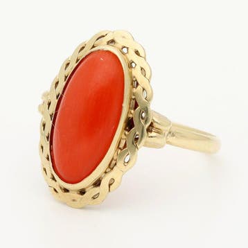Zonder minimumprijs - Ring - 14 karaat Geel goud - 1.32ct., Nieuw