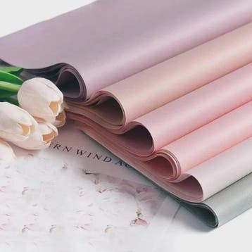 40 Vellen Decoratief Tissuepapier 75x52cm - Ideaal voor Bloe, Verzenden, Nieuw