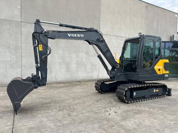 Veiling: Rupsgraafmachine Volvo EC55D Diesel 2020, Ophalen, Graafmachine