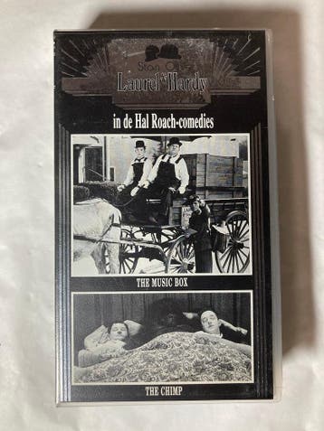 LAUREL & HARDY IN DE HAL ROACH-COMEDIES THE MUSIC BOX THE, Cd's en Dvd's, VHS | Film, Verzenden, Gebruikt