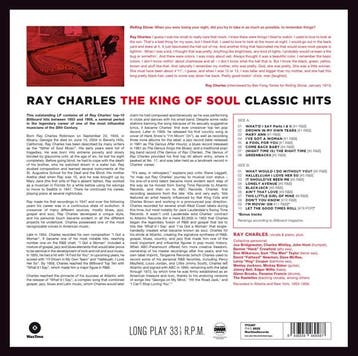 lp nieuw - ray charles - KING OF SOUL (nieuw), Verzenden, Zo goed als nieuw, Overige formaten