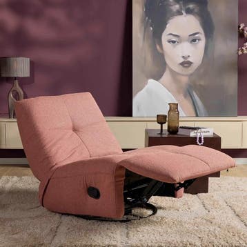 Relaxfauteuil Lazy | Pink | Starfurn, Huis en Inrichting, Ophalen of Verzenden, Nieuw