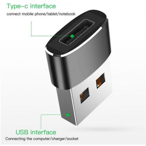 USB-C female naar USB 2.0 male Adapter, Huis en Inrichting, Banken | Complete zithoeken, Verzenden