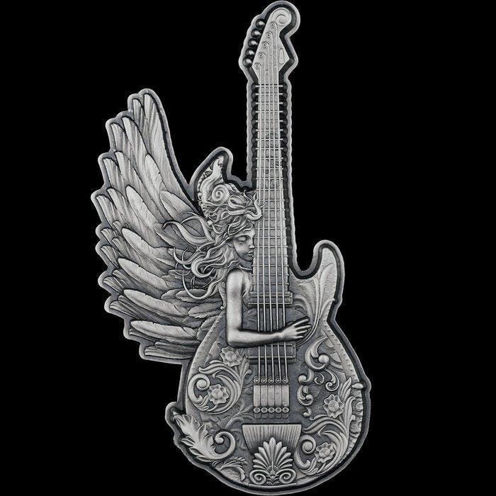 Kameroen. 2000 Francs 2025 Guitar of an angel 2 oz, Postzegels en Munten, Munten | Europa | Niet-Euromunten