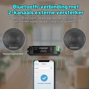 Outdoor Audio Set 12V | Universeel | 40% Korting, Ophalen of Verzenden, Zo goed als nieuw, Motor en Techniek