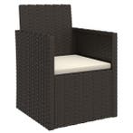 Tuinstoel Rattan Zwart | Retourdeal 51% Korting, Tuin en Terras, Tuinstoelen, Ophalen of Verzenden, Nieuw, Metaal, Inklapbaar