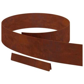 Gazonafwerking Cortenstaal 450cm | Retourdeal 33% Korting, Tuin en Terras, Bielzen en Borders, Overige materialen, 200 cm of meer