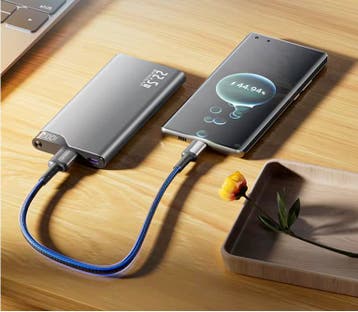 Powerbank 10000mAh 22.5W Fast Charge USB-C LED Display, Verzenden, Nieuw