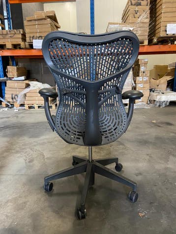 Herman Miller Mirra 2 Full Option Bureaustoel, Triflex, Verzenden, Zwart, Zo goed als nieuw, Bureaustoel