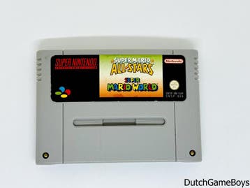 Super Nintendo / SNes - Super Mario All Stars / Super Mario, Spelcomputers en Games, Games | Nintendo Super NES, Verzenden, Gebruikt