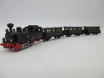 Fleischmann, Minitrix N - 7000/3001 - Treinstel (4) - Lok 7, Hobby en Vrije tijd, Modeltreinen | N-Spoor, Nieuw