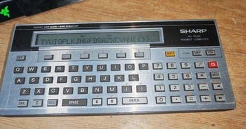 Sharp - Rekenmachine - 1980-1990 - Sharp PC-1500 Pocket PC, Spelcomputers en Games, Nieuw