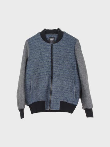 Christopher Ræburn Bomberjacks Heren maat S Blauw, Blauw, Ophalen of Verzenden, Zo goed als nieuw, Christopher Ræburn