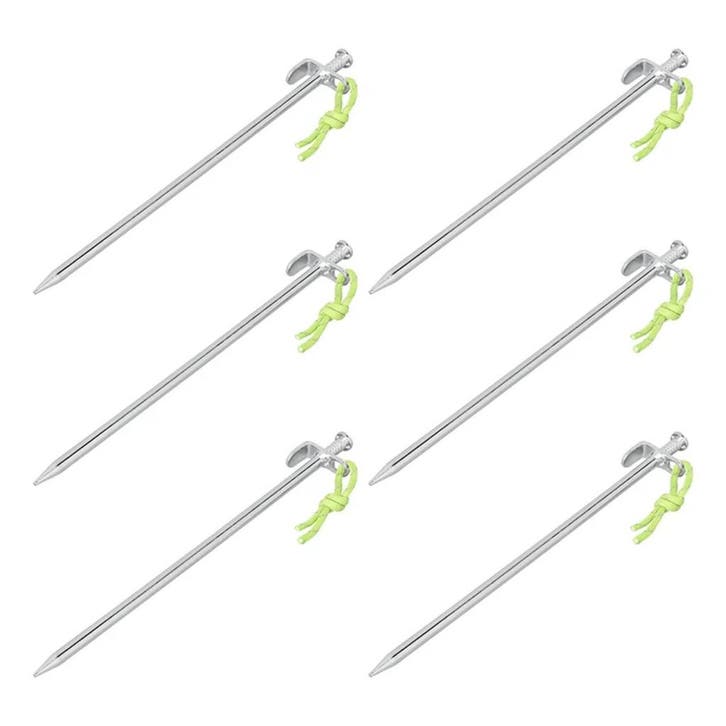 ProPlus Rotspen 30 cm – Heavy Duty met L-Haak – 6 stuks, Caravans en Kamperen, Kampeeraccessoires, Nieuw, Ophalen of Verzenden