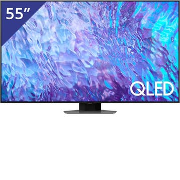 Samsung 55 inch/140 cm QLED TV, QLED, Refurbished, 100 Hz, Samsung