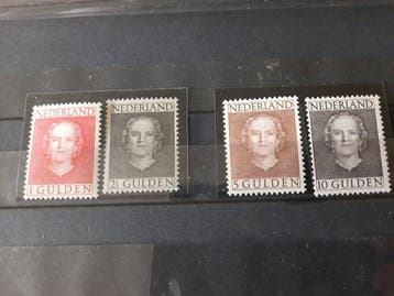 Nederland 1949/1949 - Serie hoge waardes Koningin Juliana -, Postzegels en Munten, Postzegels | Nederland, Gestempeld